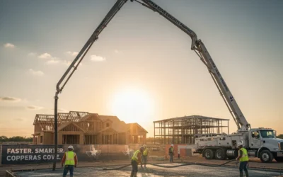 The Rise of Concrete Pumping in Copperas Cove, TX for Faster Construction